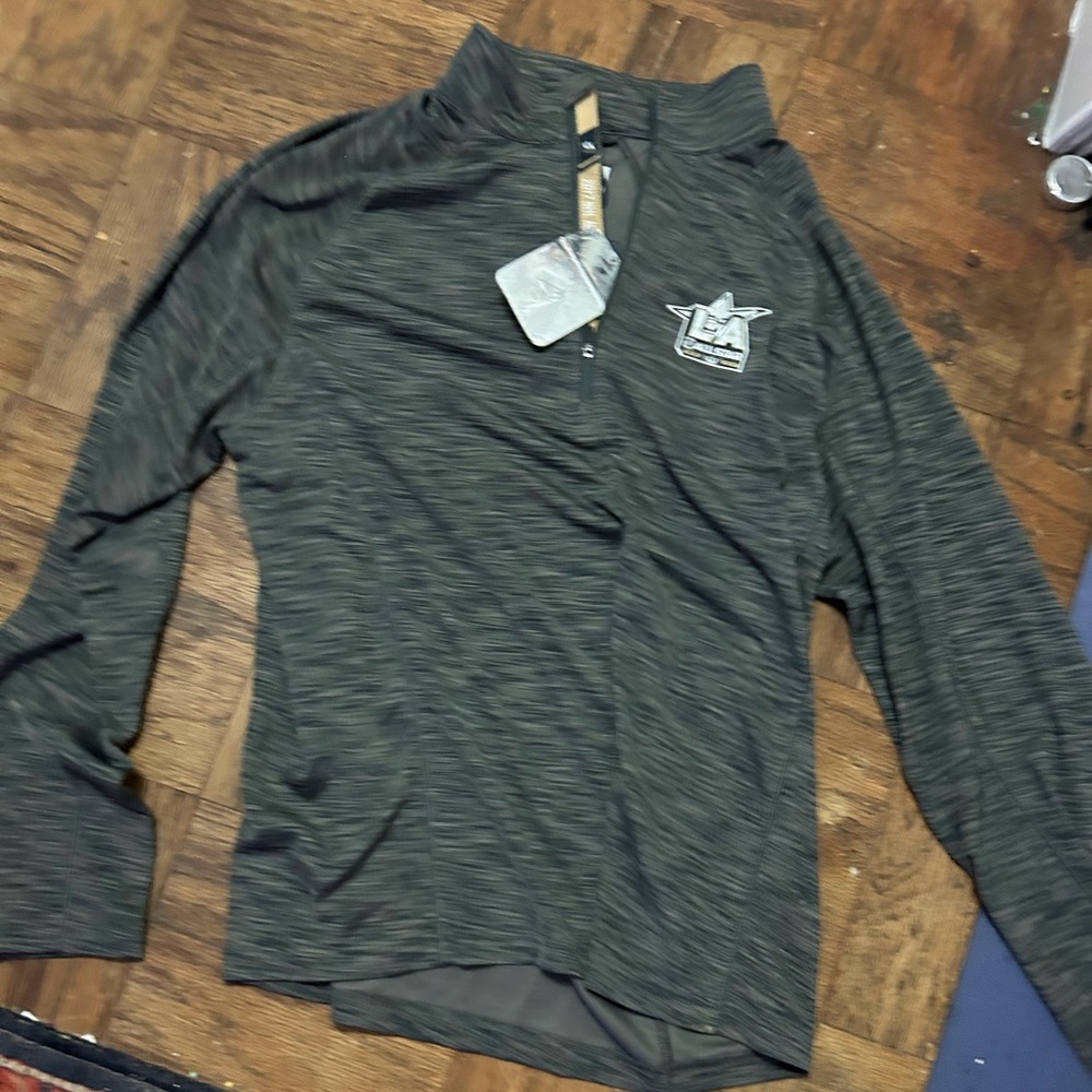 Levelwear Quarter Zip Gray NWT sz L